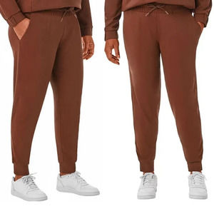 Members Mark Men Travel Jogger Size XXL Breathable Comfy Everyday Brown Pant NEW